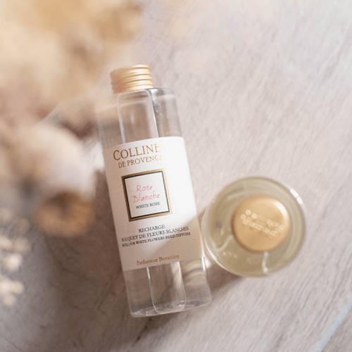 White Rose Reed Diffuser Refill