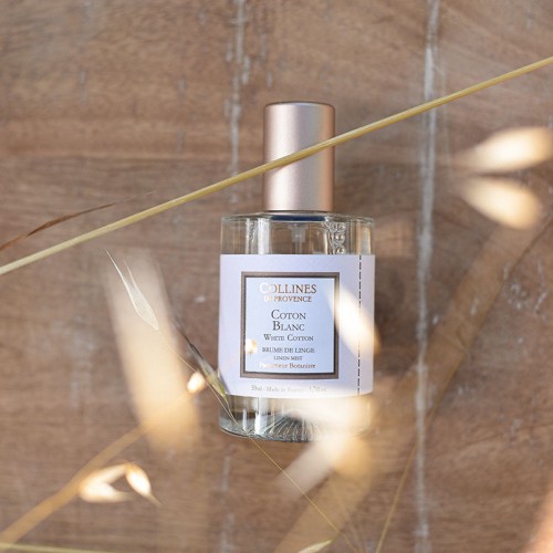 White Cotton Linen Mist 2