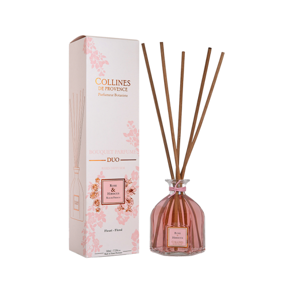 Duftstäbchen Rose und Hibiskus Großes Format