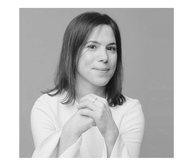 Portrait de Dame en noir et blanc